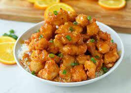 L-orange Chicken