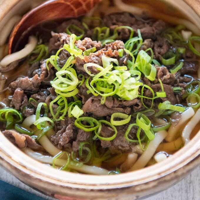 Beef Udon Noodle Pot
